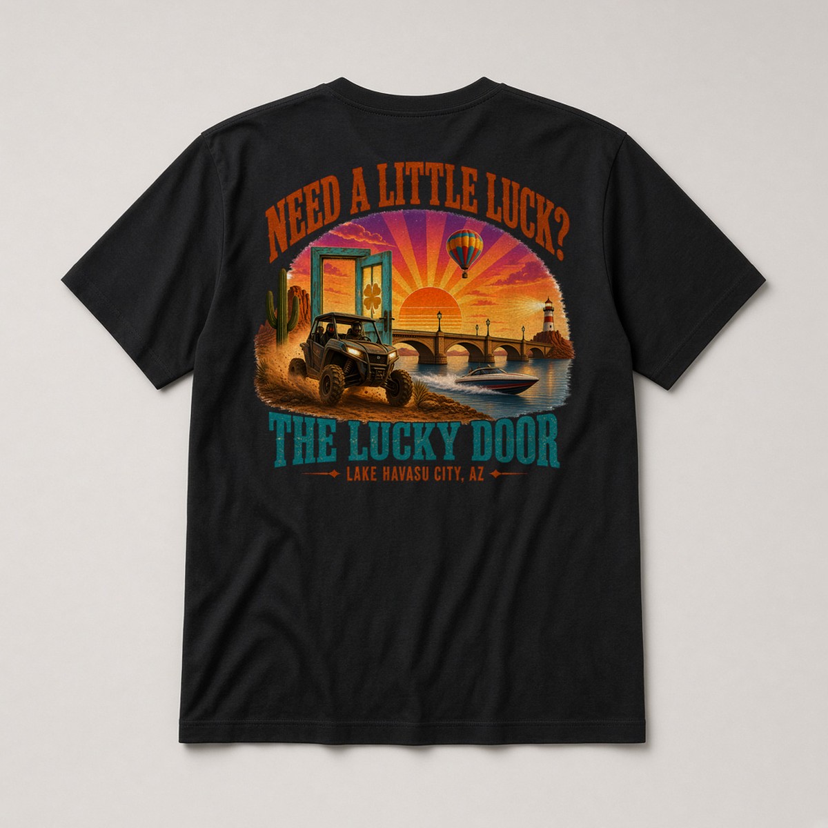 The Lucky Door Tee - Pick Your Back