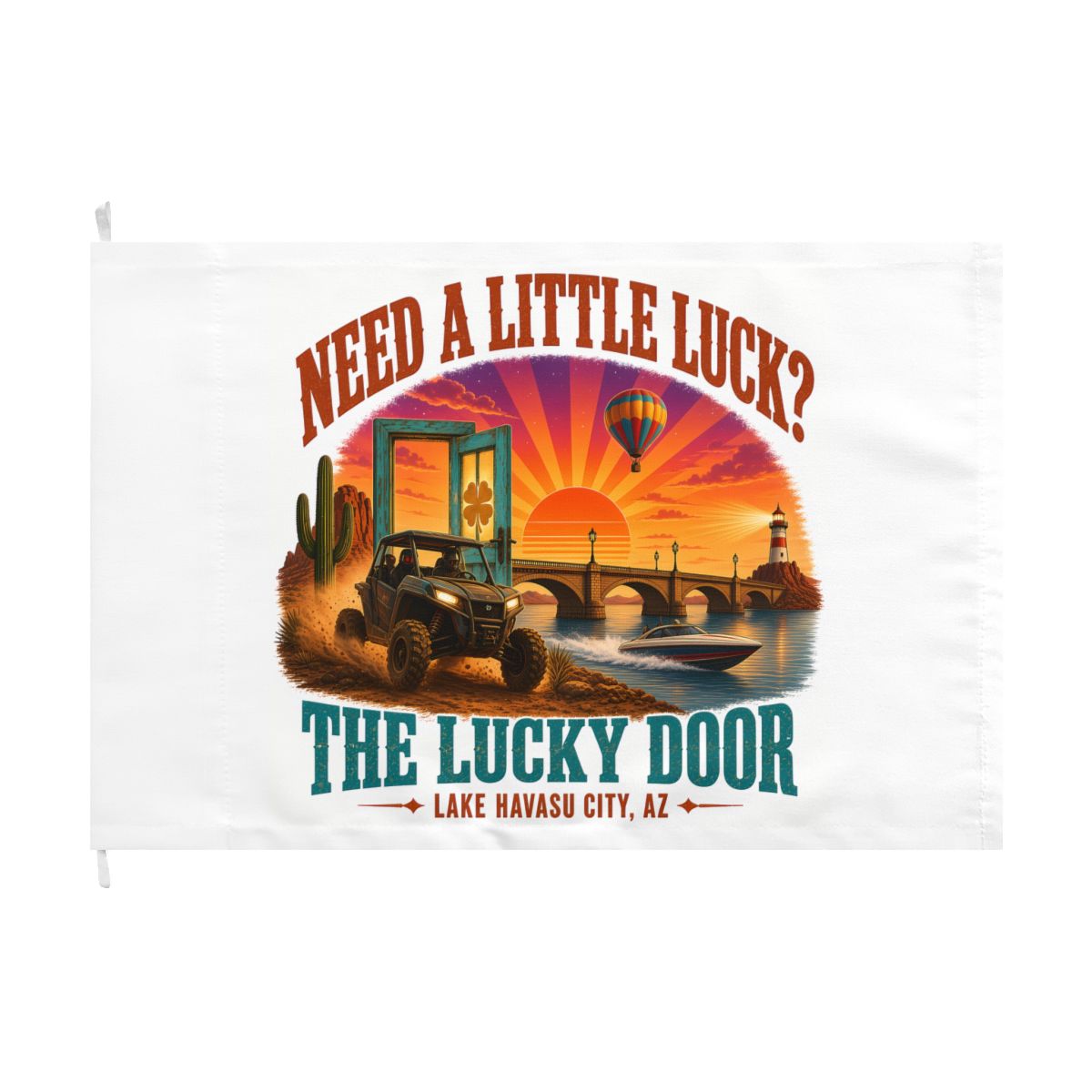 Need a Little Luck? Flag