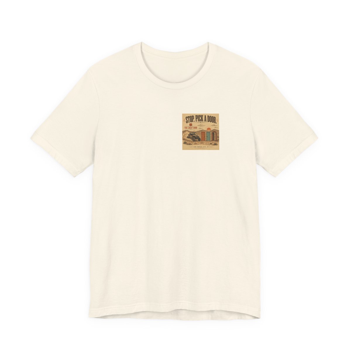 Stop. Pick a Door. Lucky Door Tee