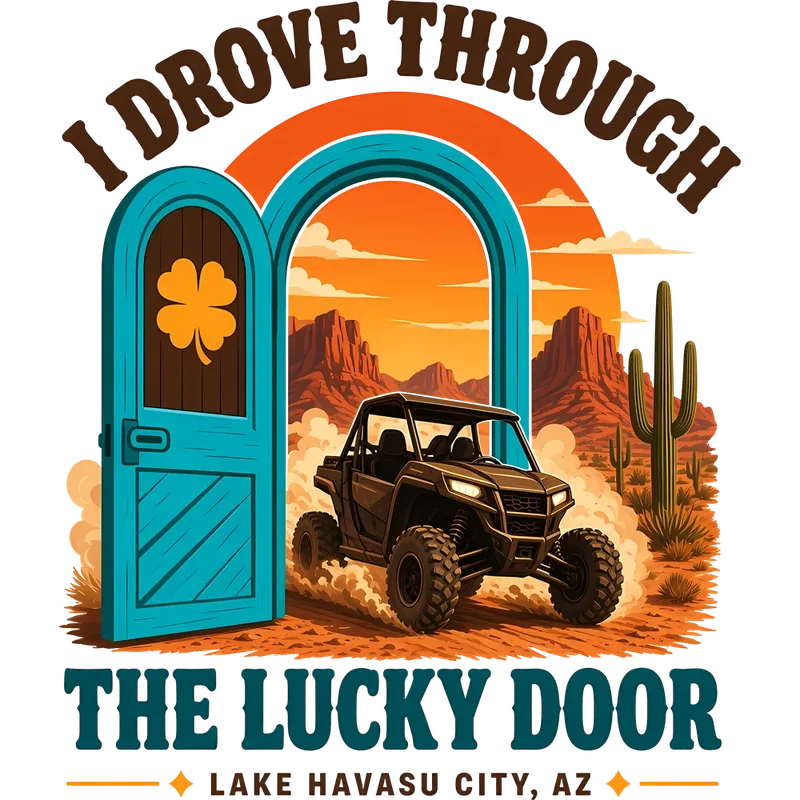 I Drove Through The Lucky Door artwork